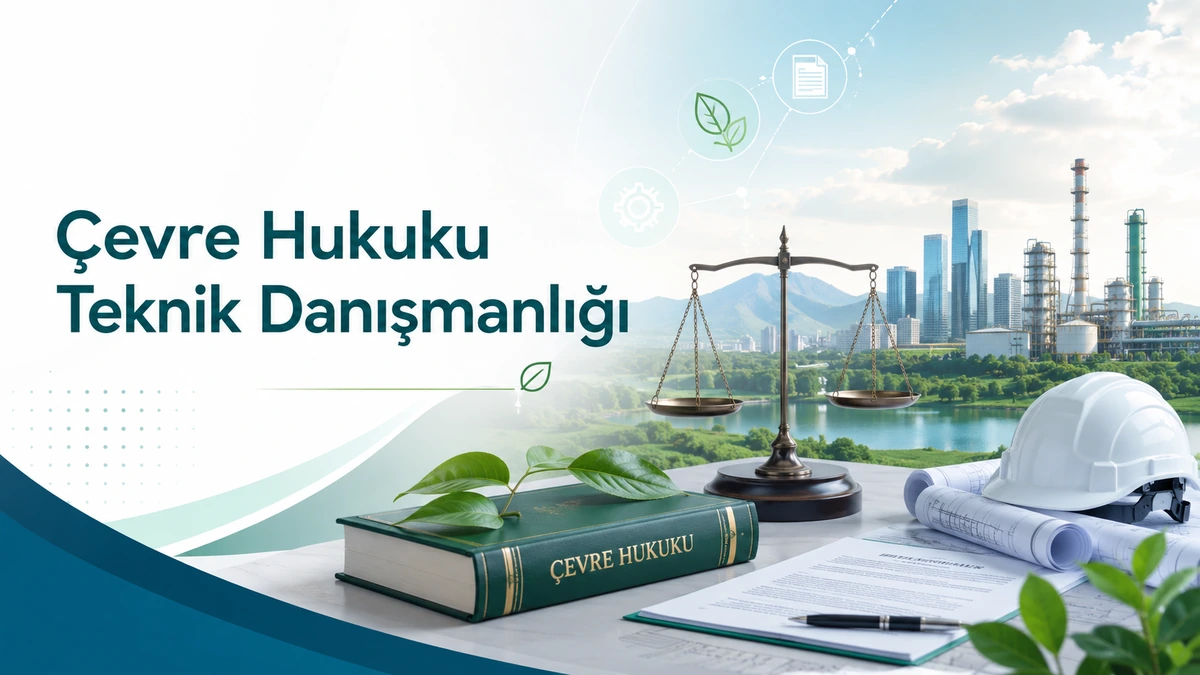 Endüstriyel tesis çevre yönetimi ve mevzuat uyumu görseli