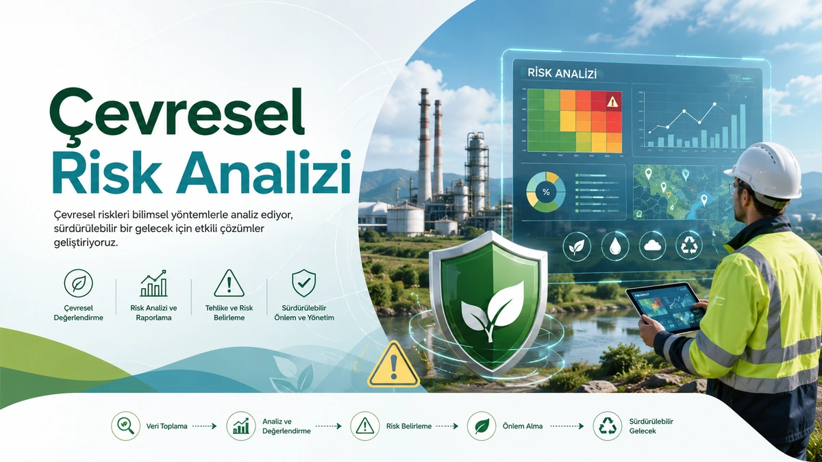 Endüstriyel tesis çevre yönetimi ve mevzuat uyumu görseli