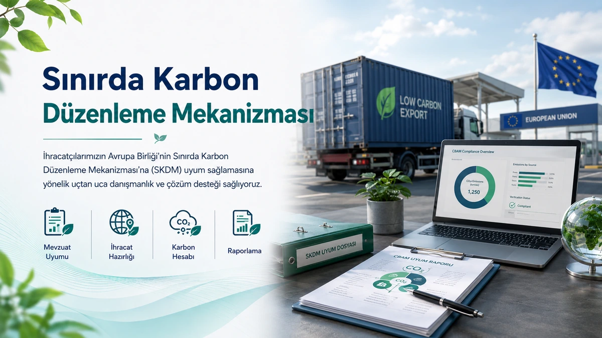 Sürdürülebilirlik ve karbon raporlaması görseli