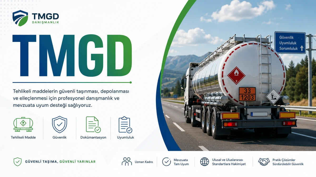 ADR ve tehlikeli madde danışmanlığı görseli