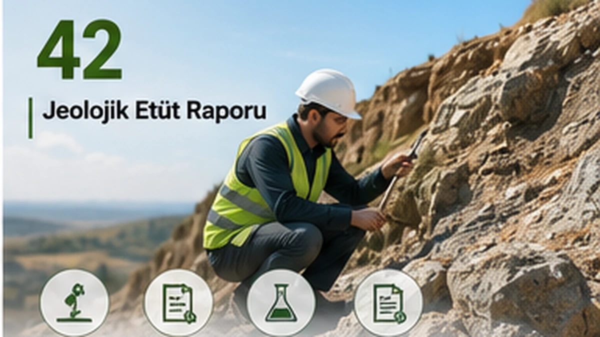 Teknik harita ve mühendislik raporlama görseli